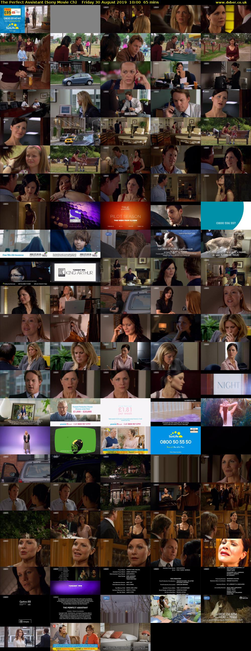 The Perfect Assistant (Sony Movie Ch) Friday 30 August 2019 10:00 - 11:05