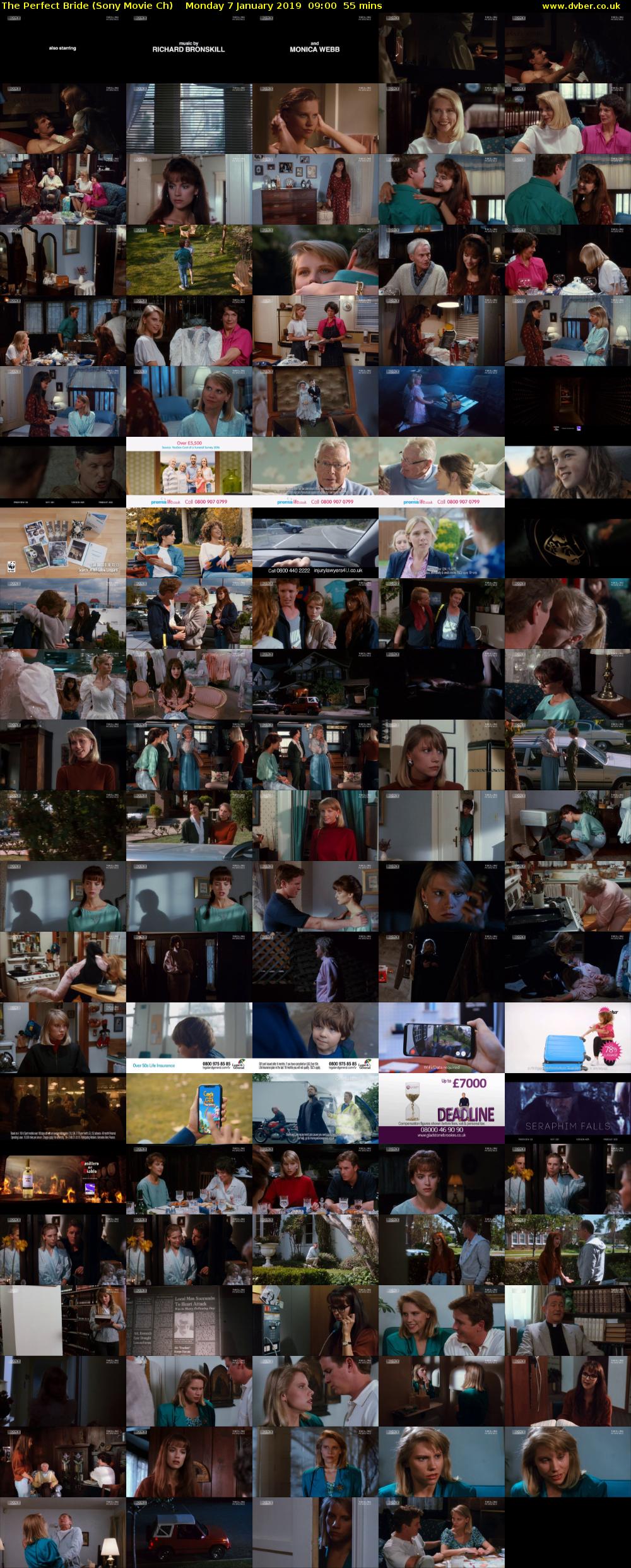 The Perfect Bride (Sony Movie Ch) Monday 7 January 2019 09:00 - 09:55