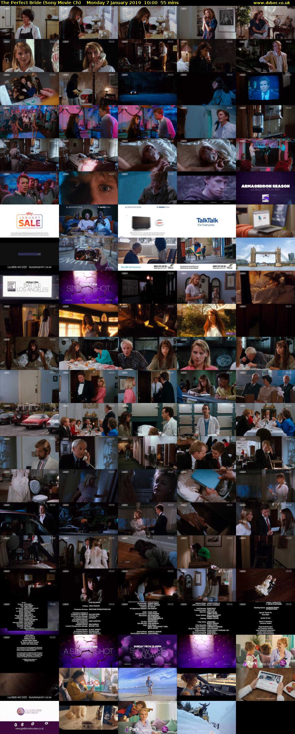 The Perfect Bride (Sony Movie Ch) Monday 7 January 2019 10:00 - 10:55