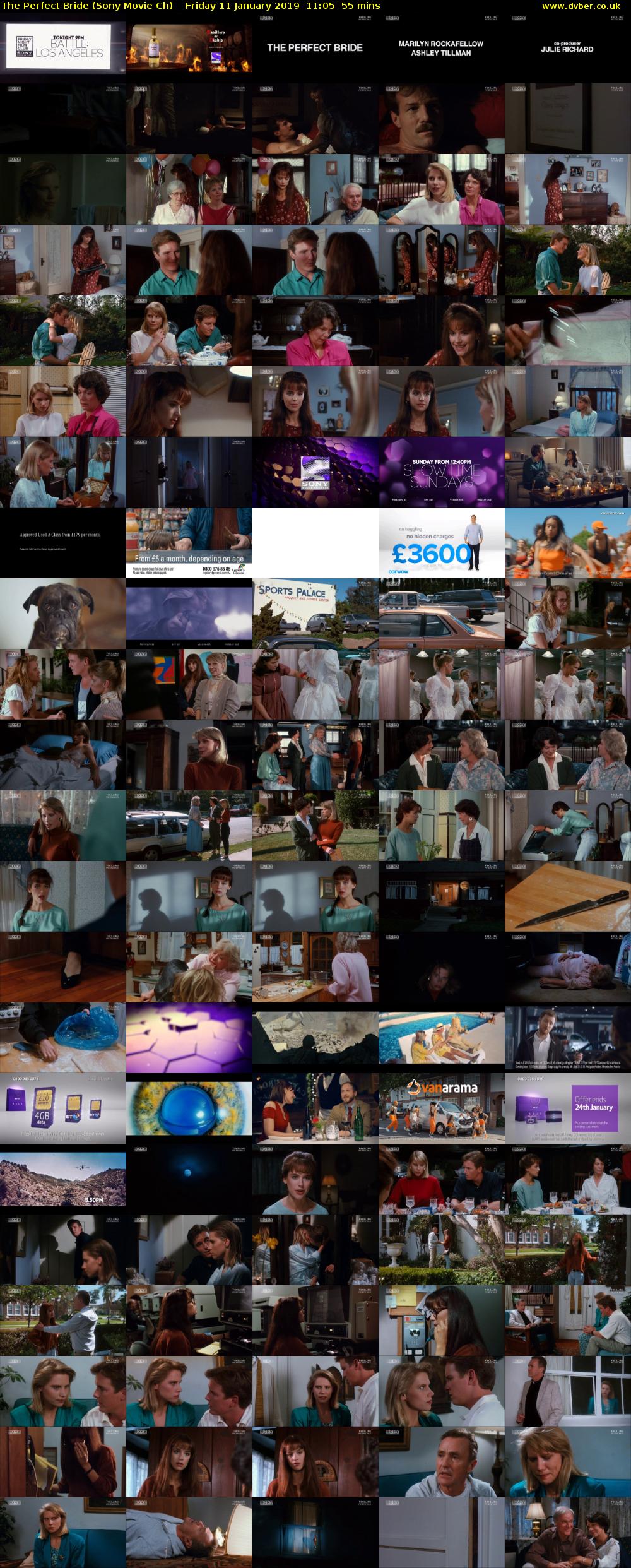 The Perfect Bride (Sony Movie Ch) Friday 11 January 2019 11:05 - 12:00