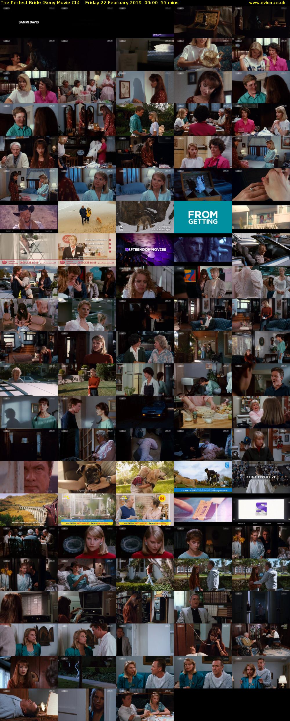 The Perfect Bride (Sony Movie Ch) Friday 22 February 2019 09:00 - 09:55