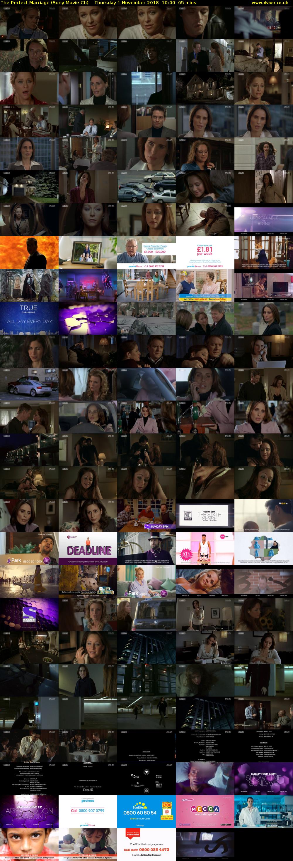 The Perfect Marriage (Sony Movie Ch) Thursday 1 November 2018 10:00 - 11:05