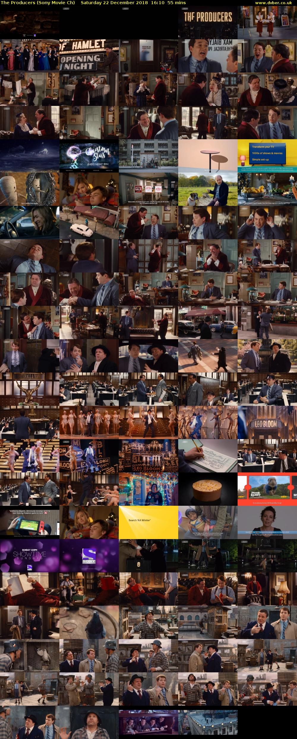 The Producers (Sony Movie Ch) Saturday 22 December 2018 16:10 - 17:05