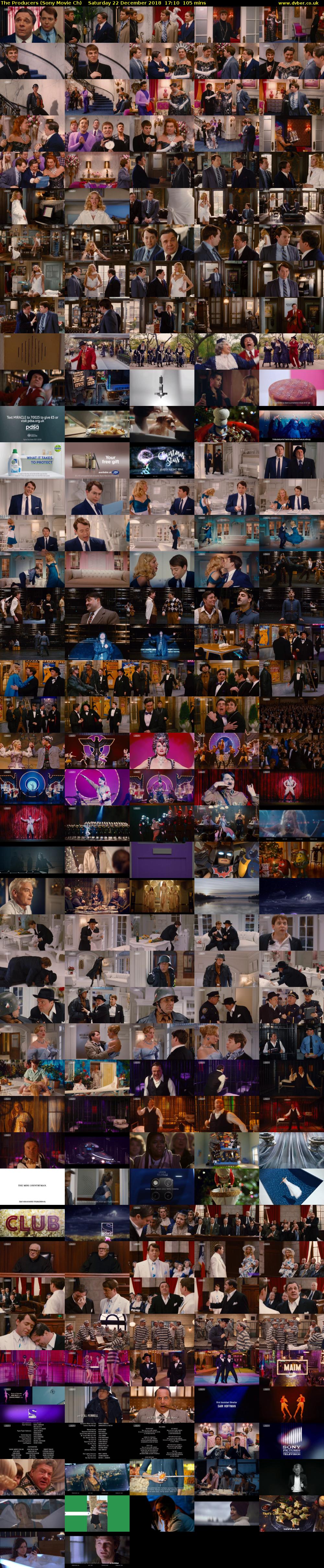 The Producers (Sony Movie Ch) Saturday 22 December 2018 17:10 - 18:55