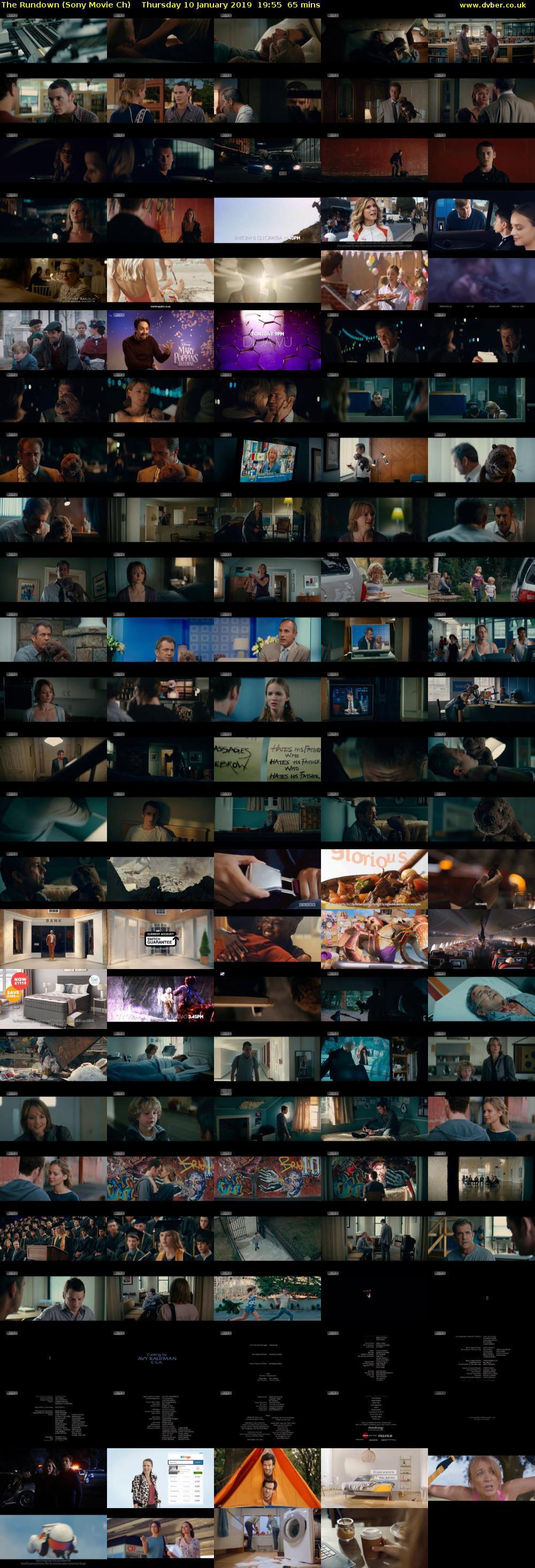 The Rundown (Sony Movie Ch) Thursday 10 January 2019 19:55 - 21:00