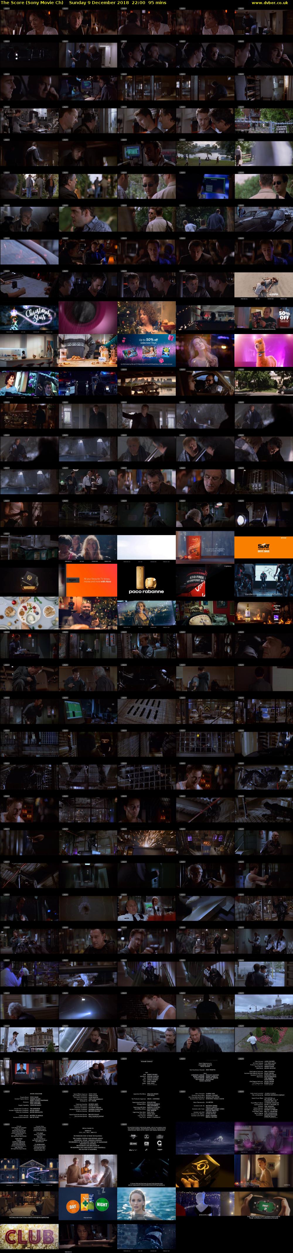 The Score (Sony Movie Ch) Sunday 9 December 2018 22:00 - 23:35