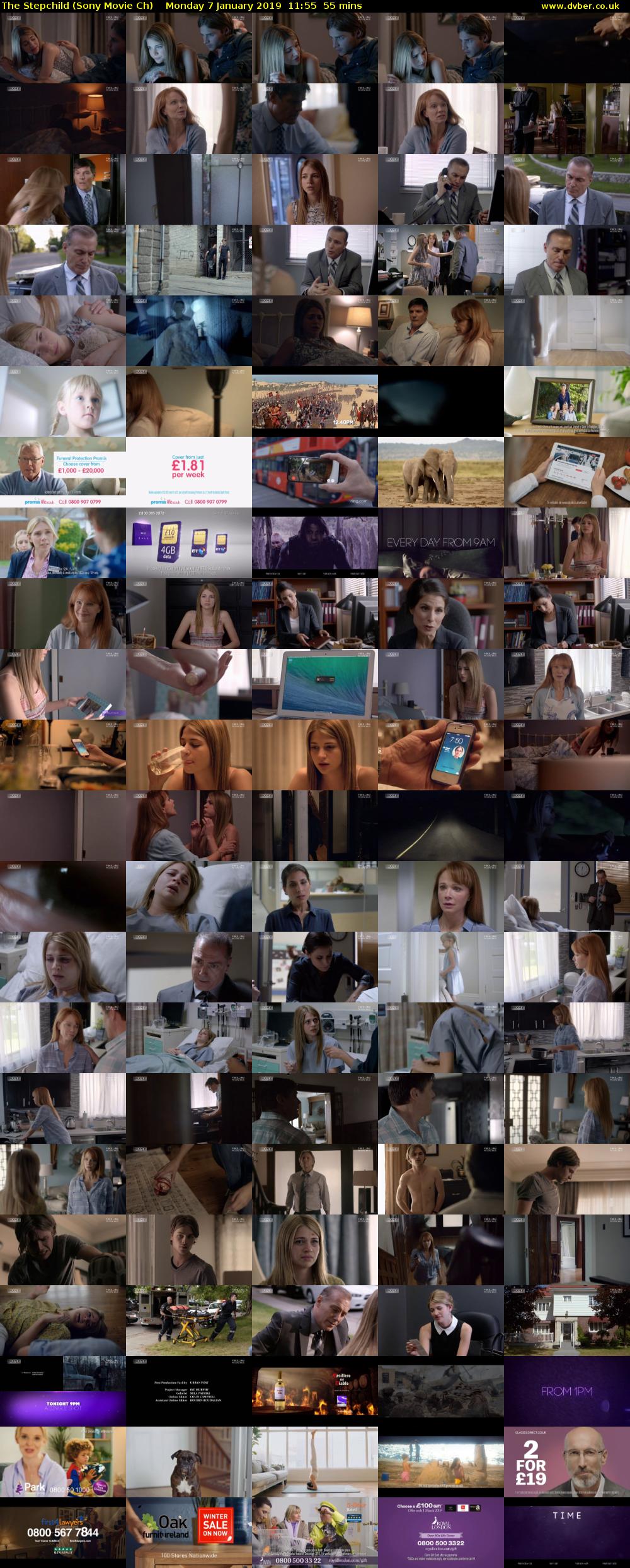 The Stepchild (Sony Movie Ch) Monday 7 January 2019 11:55 - 12:50