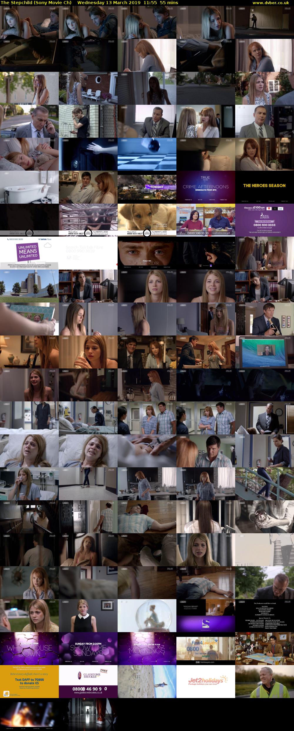 The Stepchild (Sony Movie Ch) Wednesday 13 March 2019 11:55 - 12:50