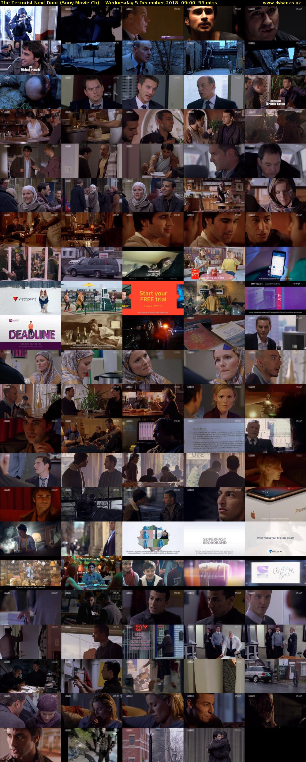 The Terrorist Next Door (Sony Movie Ch) Wednesday 5 December 2018 09:00 - 09:55