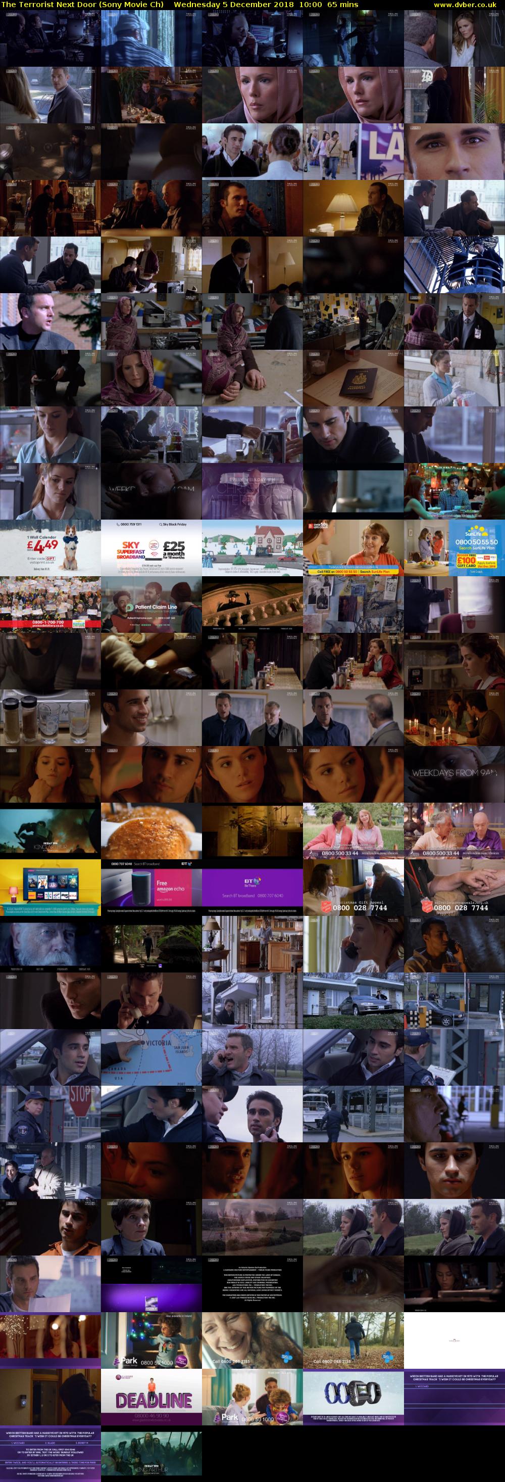 The Terrorist Next Door (Sony Movie Ch) Wednesday 5 December 2018 10:00 - 11:05