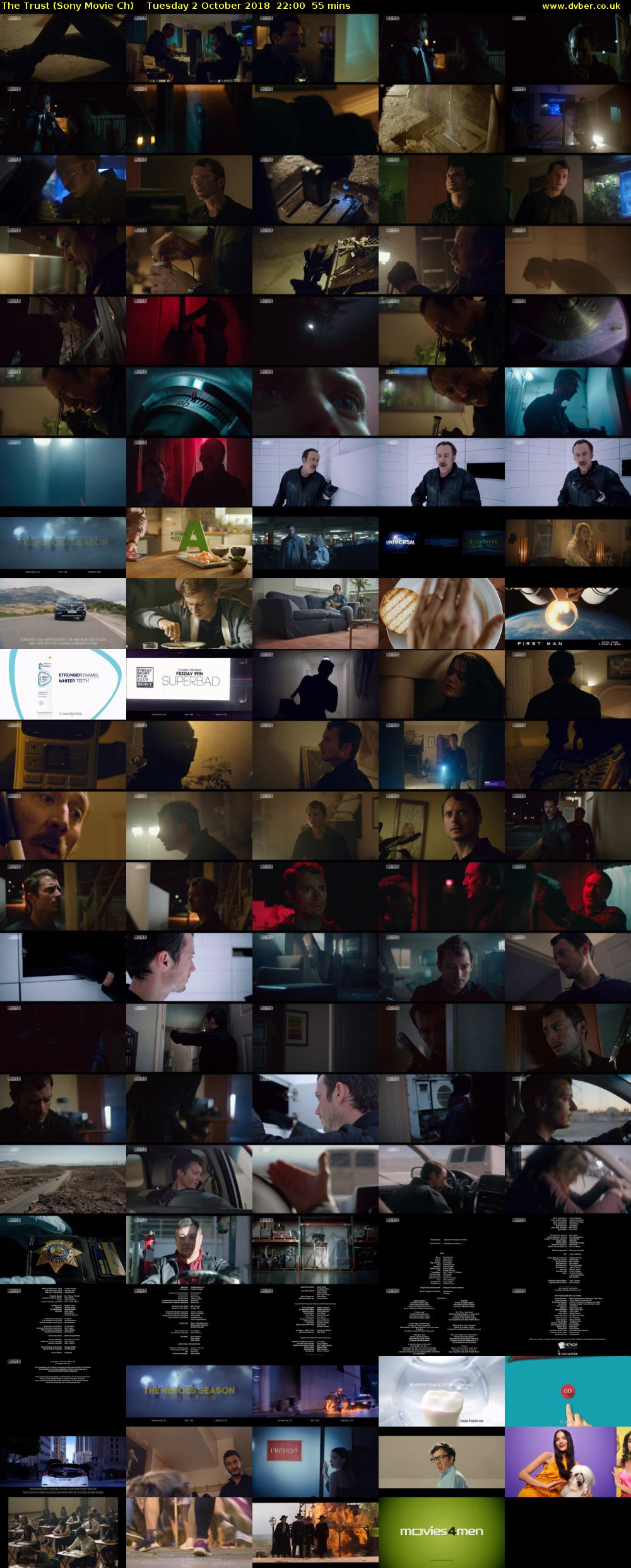 The Trust (Sony Movie Ch) Tuesday 2 October 2018 22:00 - 22:55