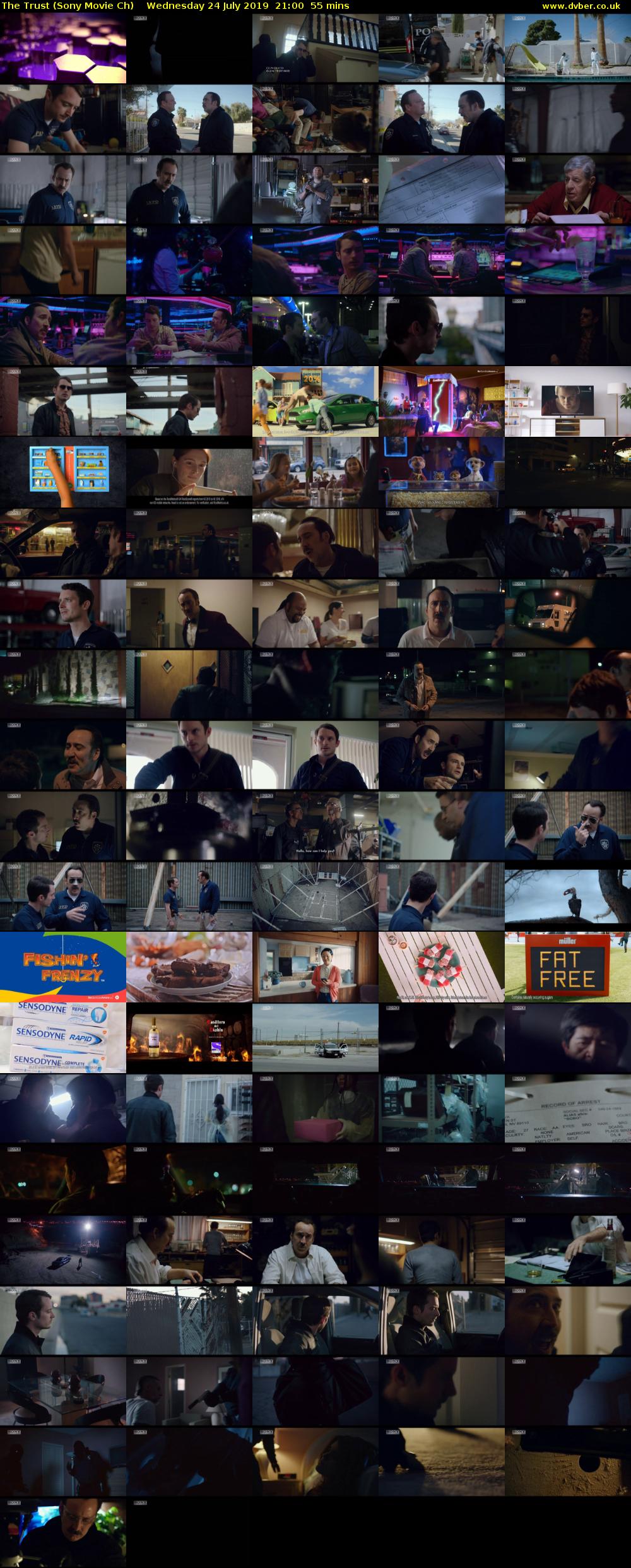 The Trust (Sony Movie Ch) Wednesday 24 July 2019 21:00 - 21:55