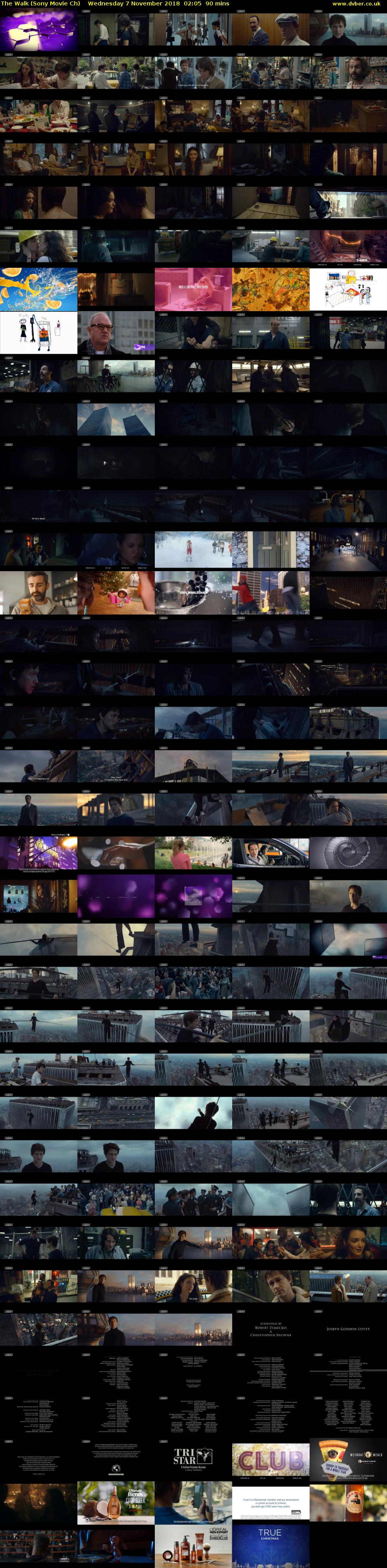 The Walk (Sony Movie Ch) Wednesday 7 November 2018 02:05 - 03:35