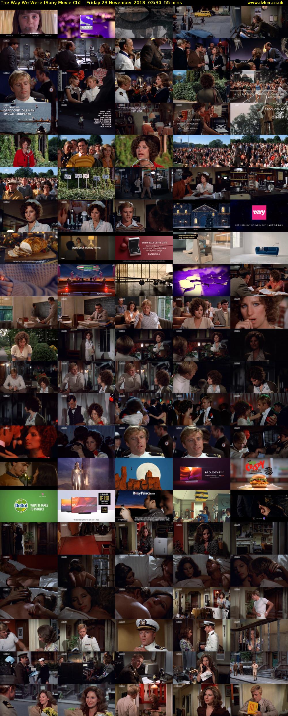 The Way We Were (Sony Movie Ch) Friday 23 November 2018 03:30 - 04:25