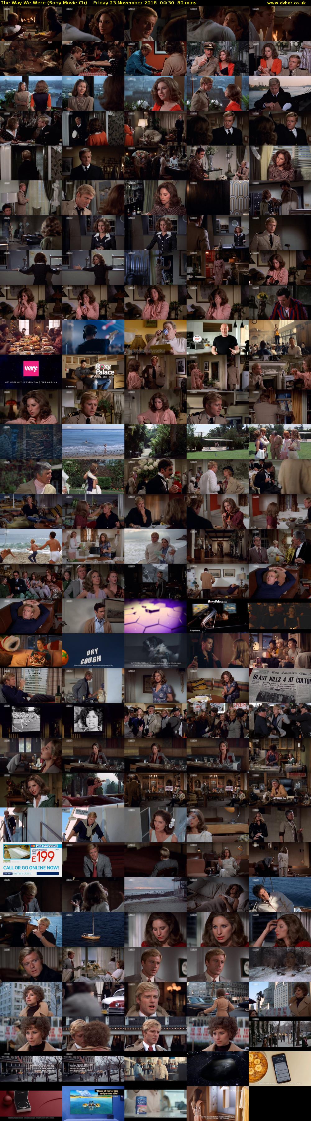 The Way We Were (Sony Movie Ch) Friday 23 November 2018 04:30 - 05:50