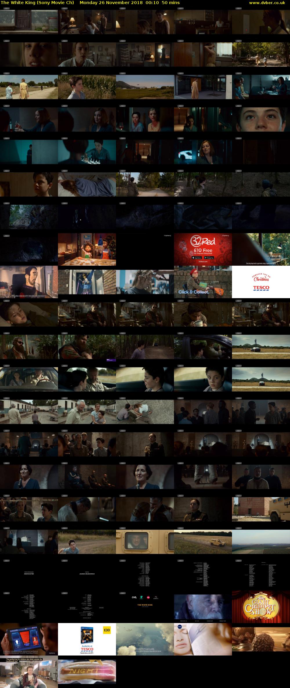 The White King (Sony Movie Ch) Monday 26 November 2018 00:10 - 01:00