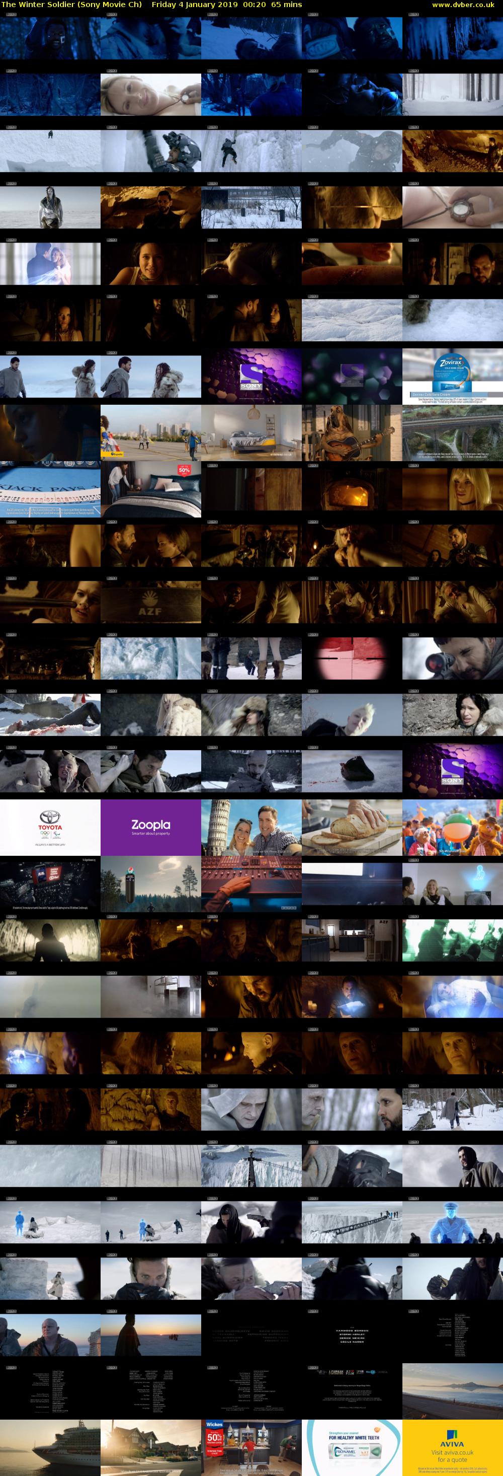 The Winter Soldier (Sony Movie Ch) Friday 4 January 2019 00:20 - 01:25