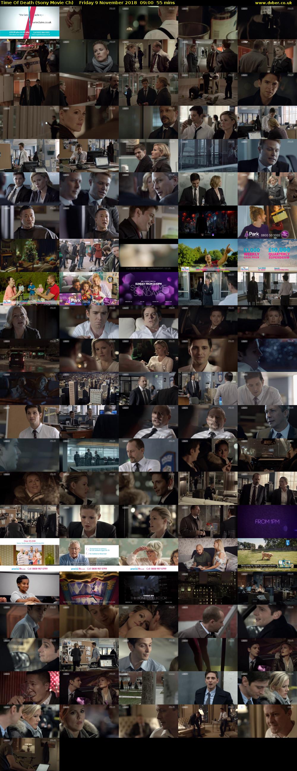 Time Of Death (Sony Movie Ch) Friday 9 November 2018 09:00 - 09:55