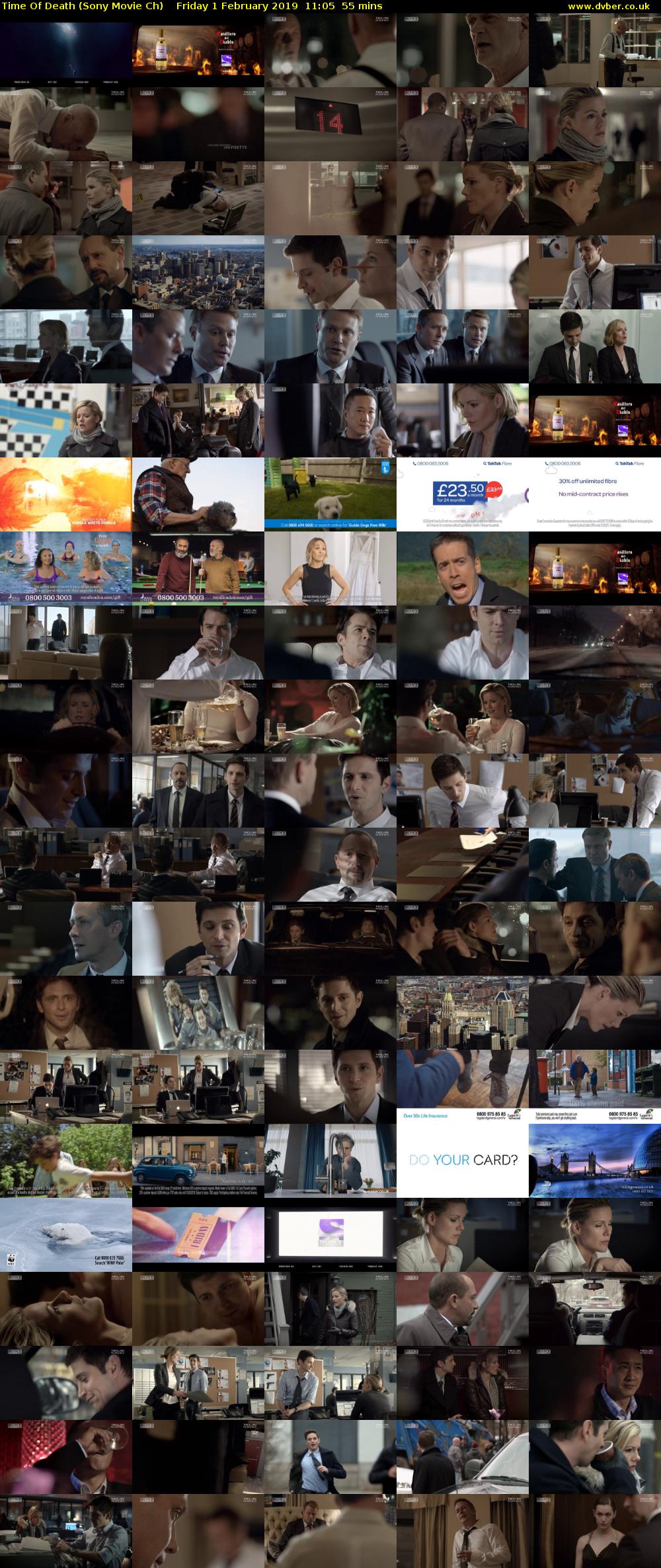 Time Of Death (Sony Movie Ch) Friday 1 February 2019 11:05 - 12:00