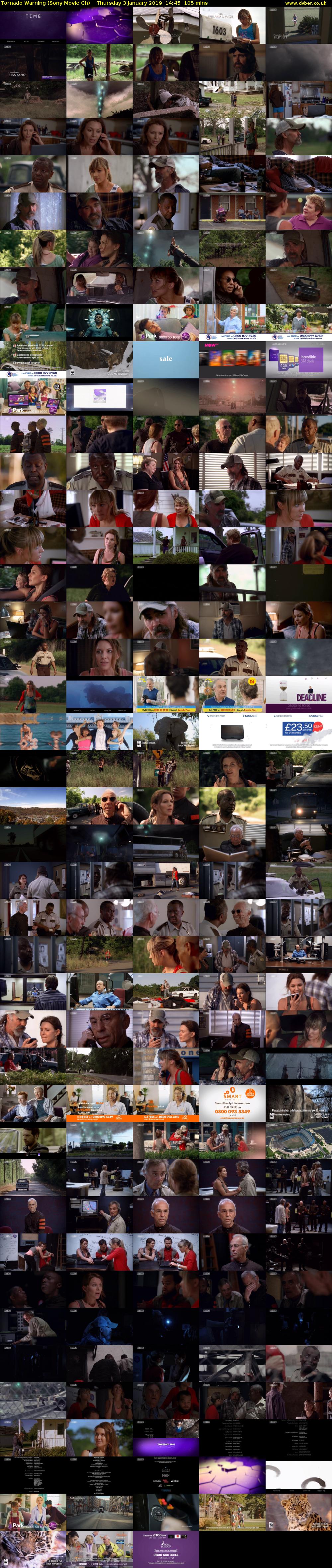 Tornado Warning (Sony Movie Ch) Thursday 3 January 2019 14:45 - 16:30