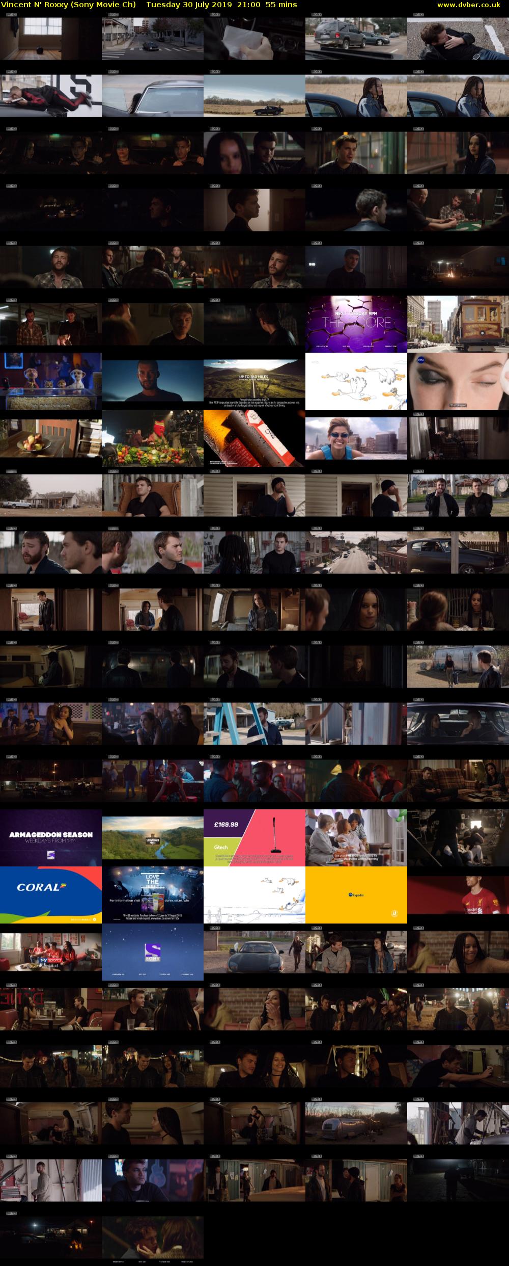 Vincent N' Roxxy (Sony Movie Ch) Tuesday 30 July 2019 21:00 - 21:55