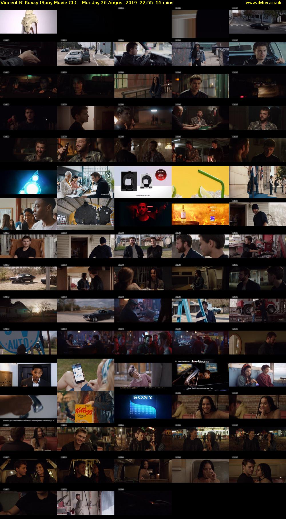 Vincent N' Roxxy (Sony Movie Ch) Monday 26 August 2019 22:55 - 23:50