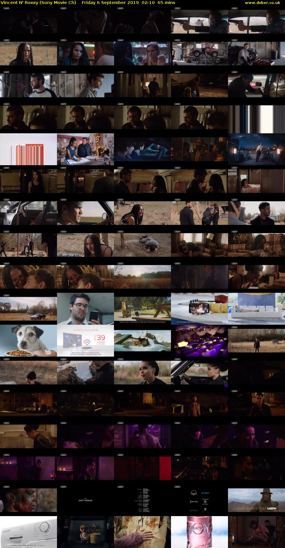 Vincent N' Roxxy (Sony Movie Ch) Friday 6 September 2019 02:10 - 03:15