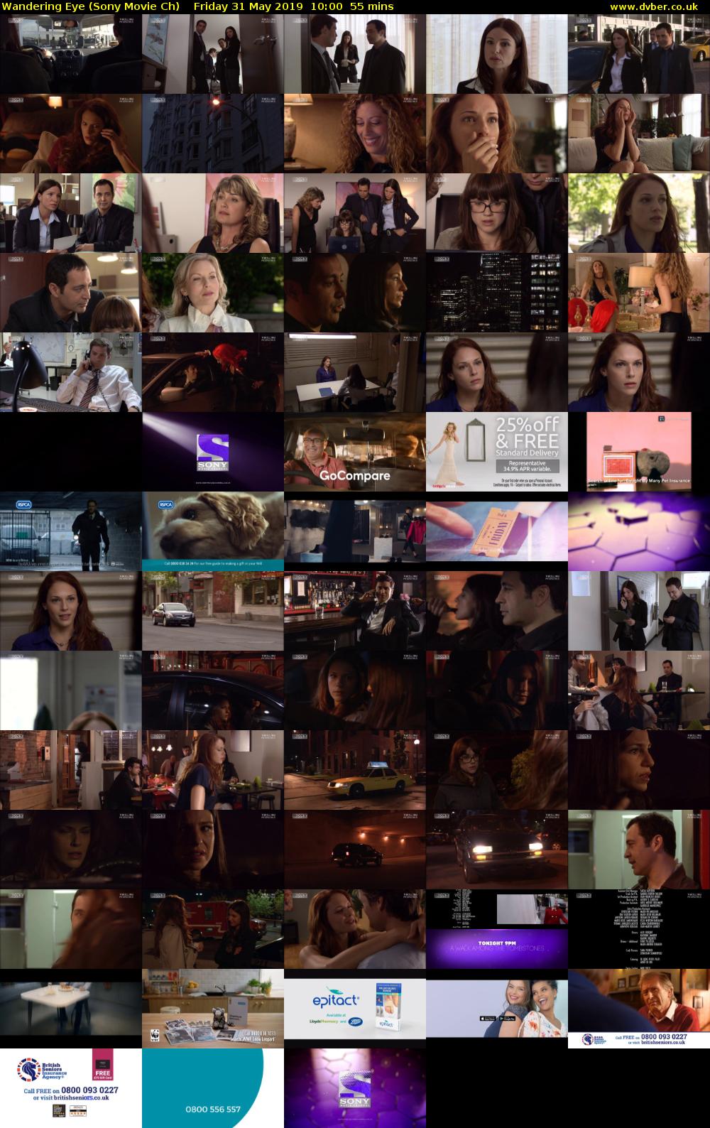 Wandering Eye (Sony Movie Ch) Friday 31 May 2019 10:00 - 10:55