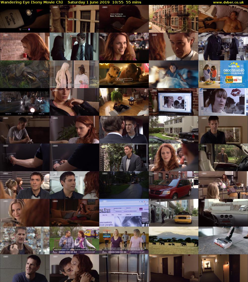 Wandering Eye (Sony Movie Ch) Saturday 1 June 2019 10:55 - 11:50