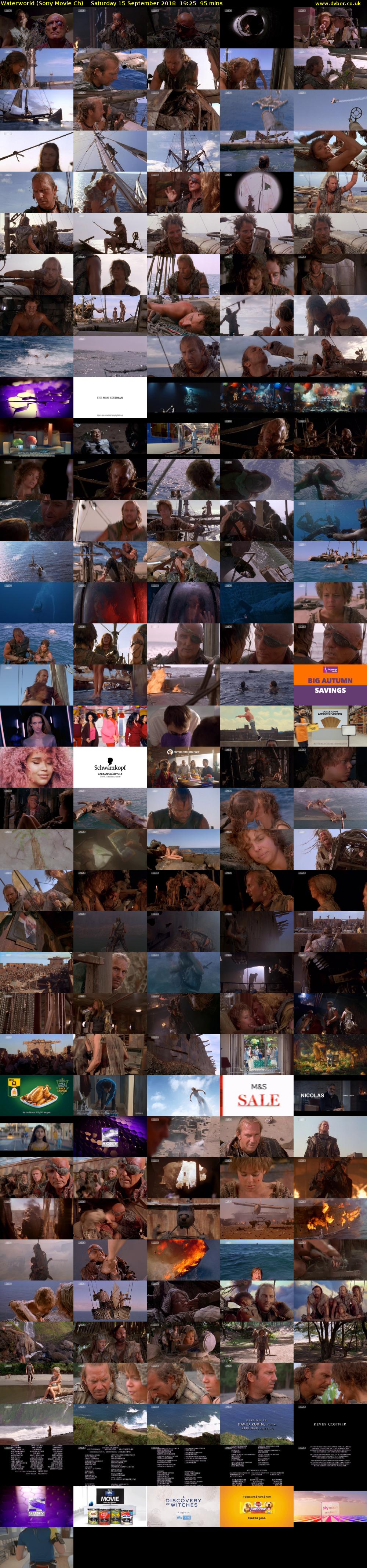 Waterworld (Sony Movie Ch) Saturday 15 September 2018 19:25 - 21:00