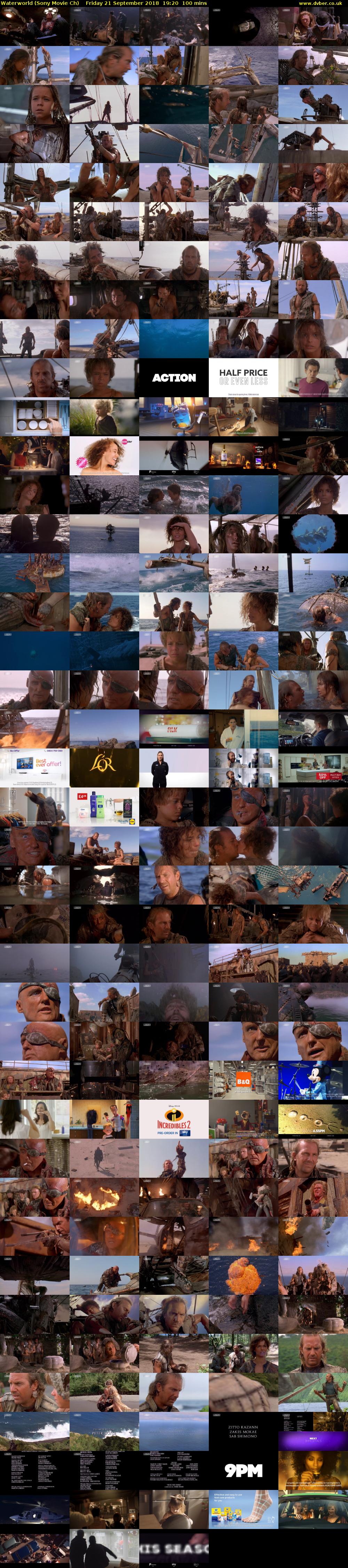 Waterworld (Sony Movie Ch) Friday 21 September 2018 19:20 - 21:00