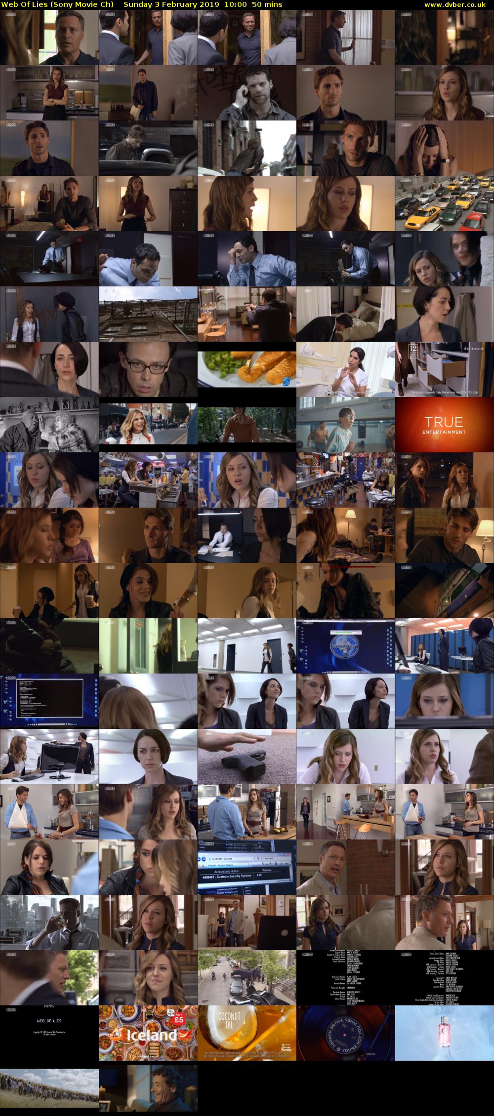 Web Of Lies (Sony Movie Ch) Sunday 3 February 2019 10:00 - 10:50