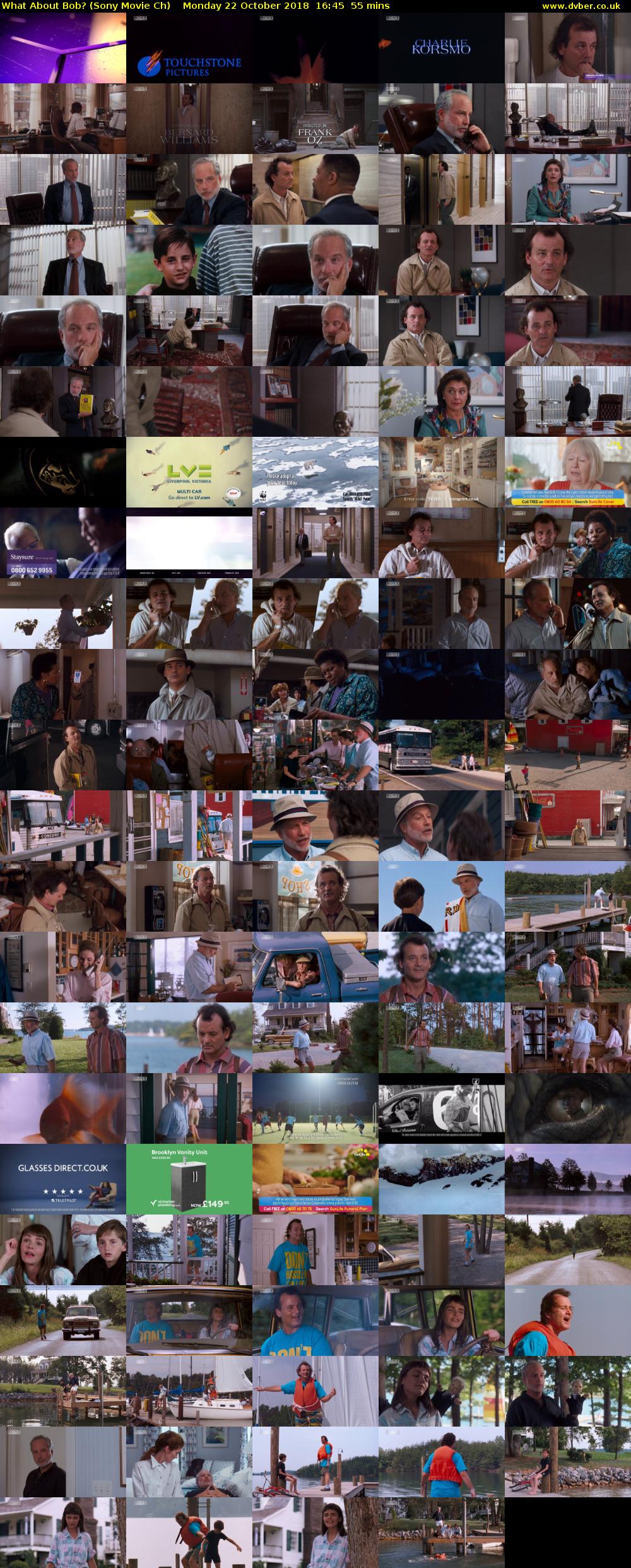 What About Bob? (Sony Movie Ch) Monday 22 October 2018 16:45 - 17:40