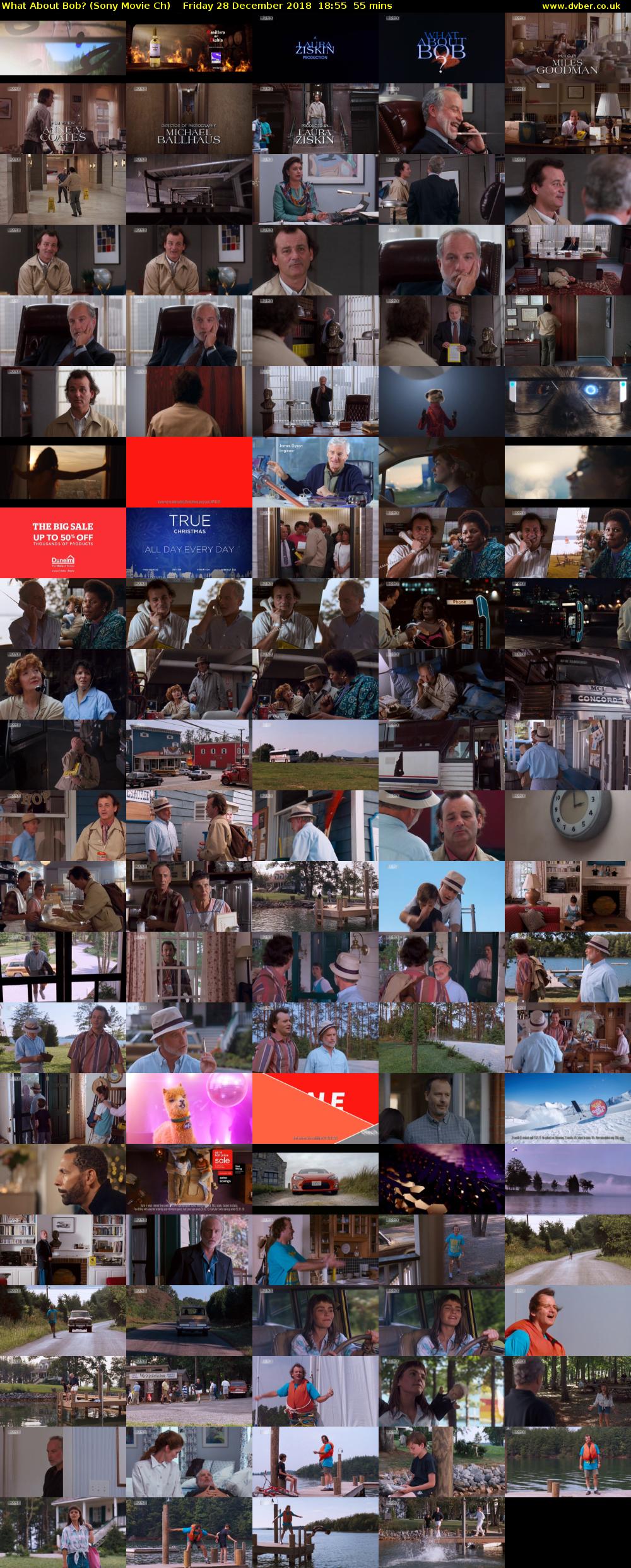 What About Bob? (Sony Movie Ch) Friday 28 December 2018 18:55 - 19:50