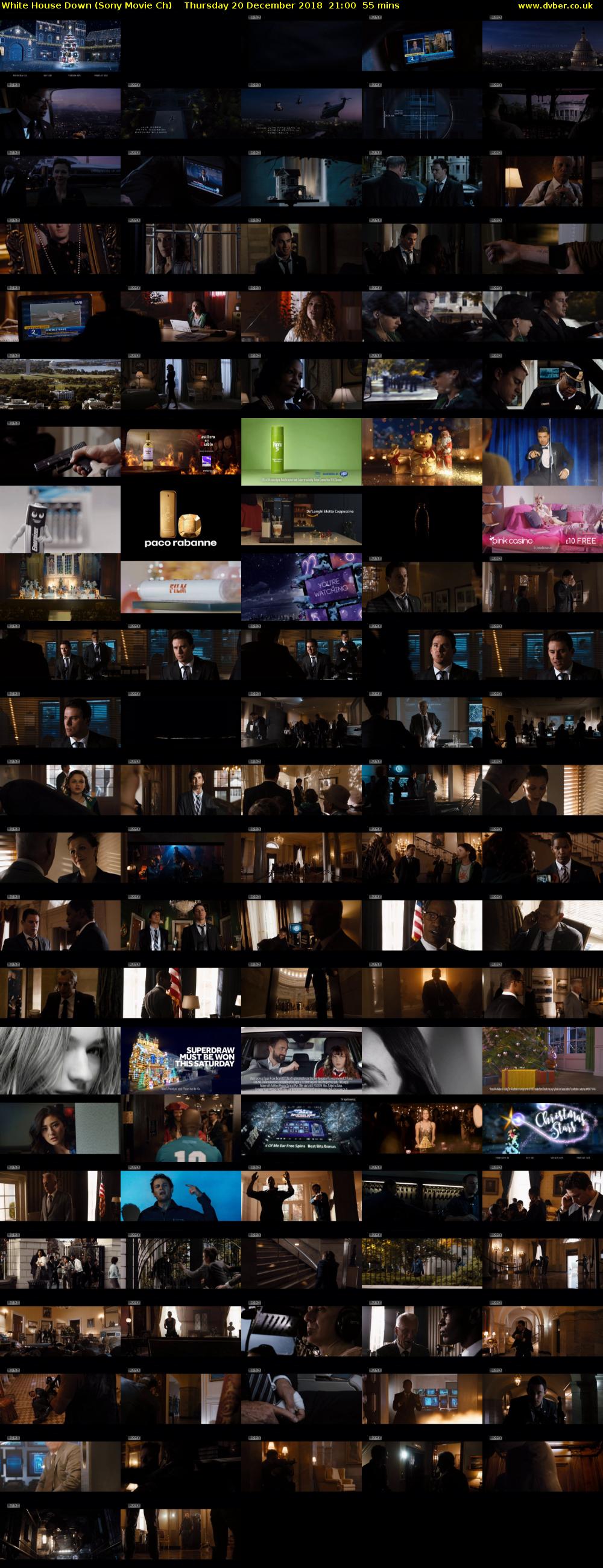 White House Down (Sony Movie Ch) Thursday 20 December 2018 21:00 - 21:55