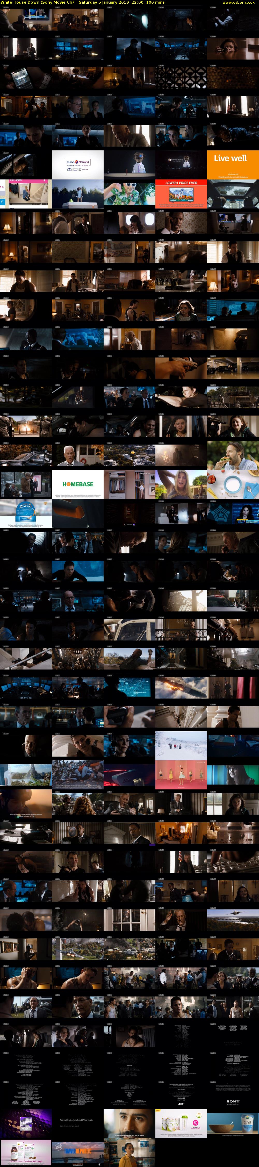 White House Down (Sony Movie Ch) Saturday 5 January 2019 22:00 - 23:40