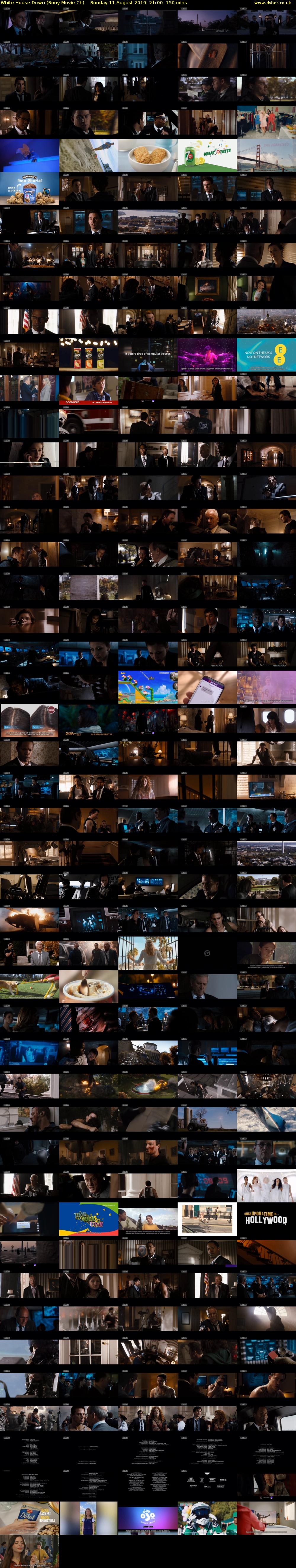 White House Down (Sony Movie Ch) Sunday 11 August 2019 21:00 - 23:30