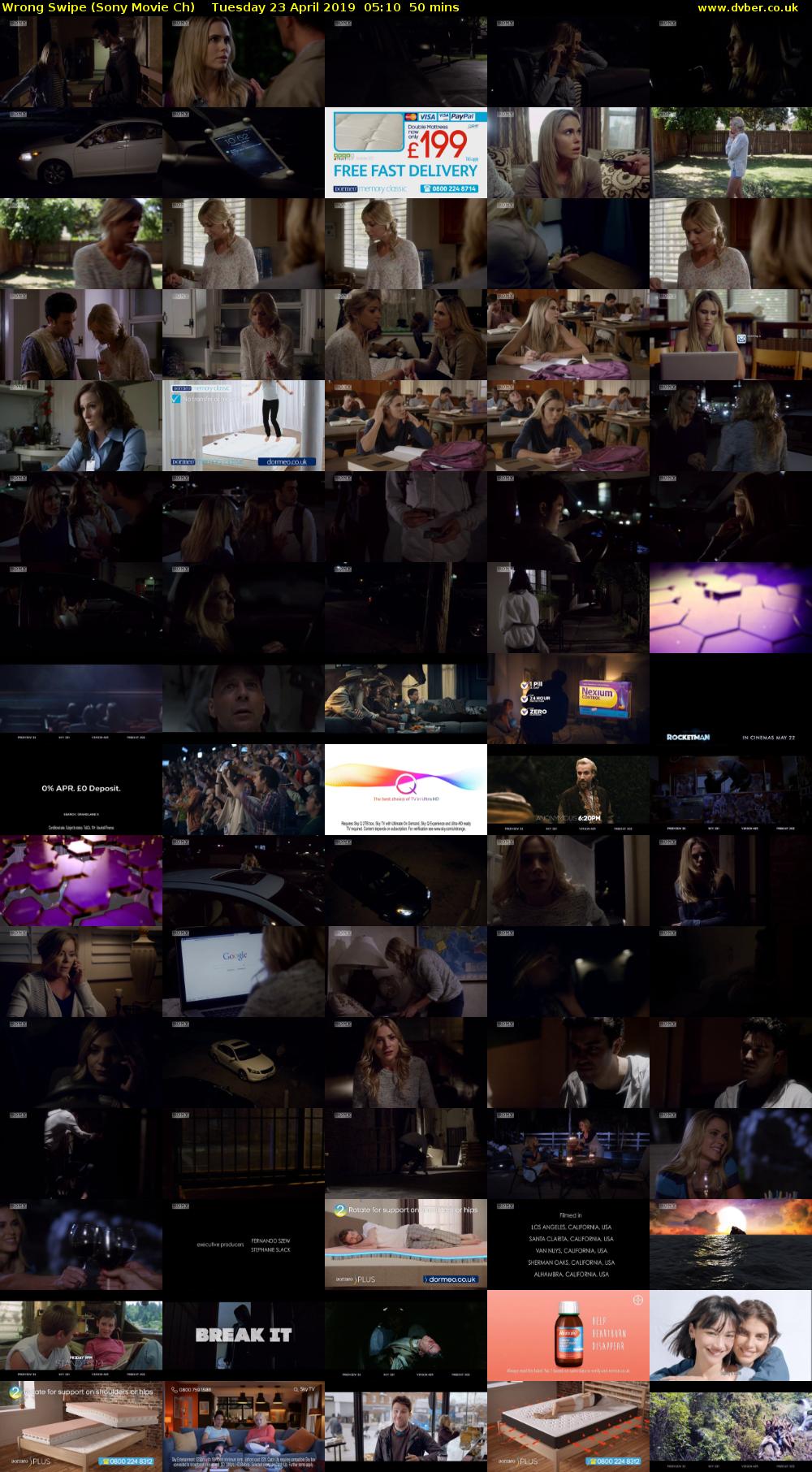 Wrong Swipe (Sony Movie Ch) Tuesday 23 April 2019 05:10 - 06:00