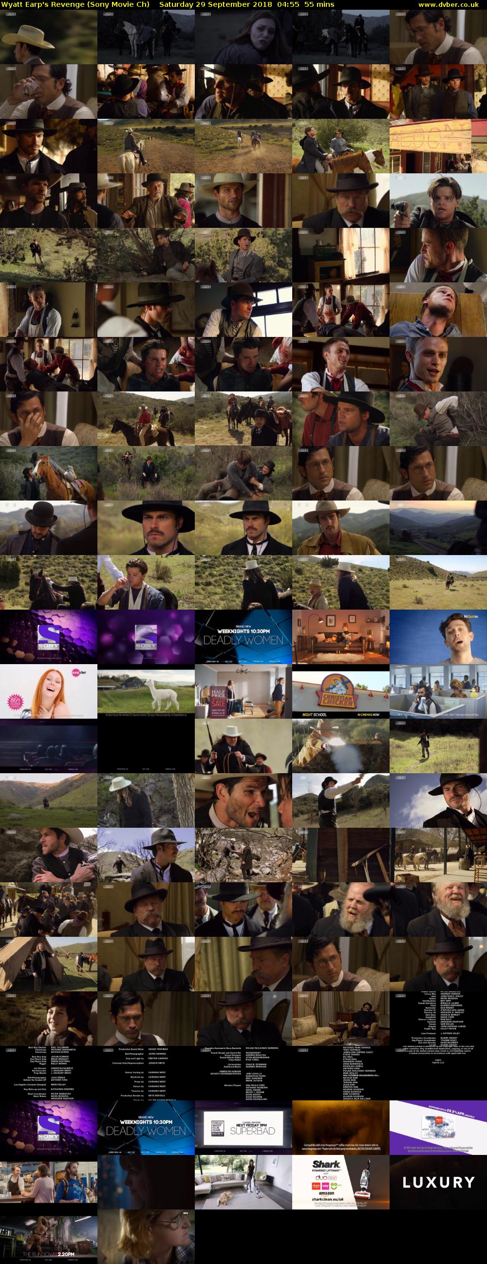 Wyatt Earp's Revenge (Sony Movie Ch) Saturday 29 September 2018 04:55 - 05:50