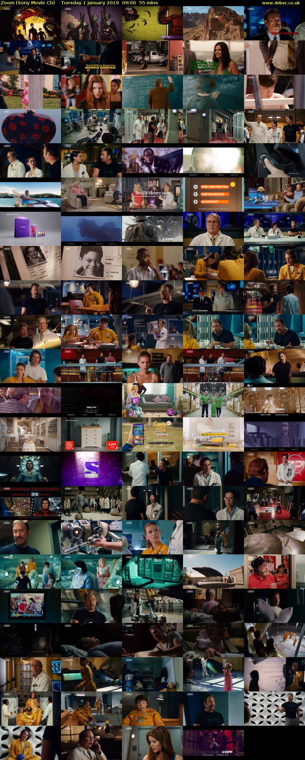 Zoom (Sony Movie Ch) Tuesday 1 January 2019 09:00 - 09:55