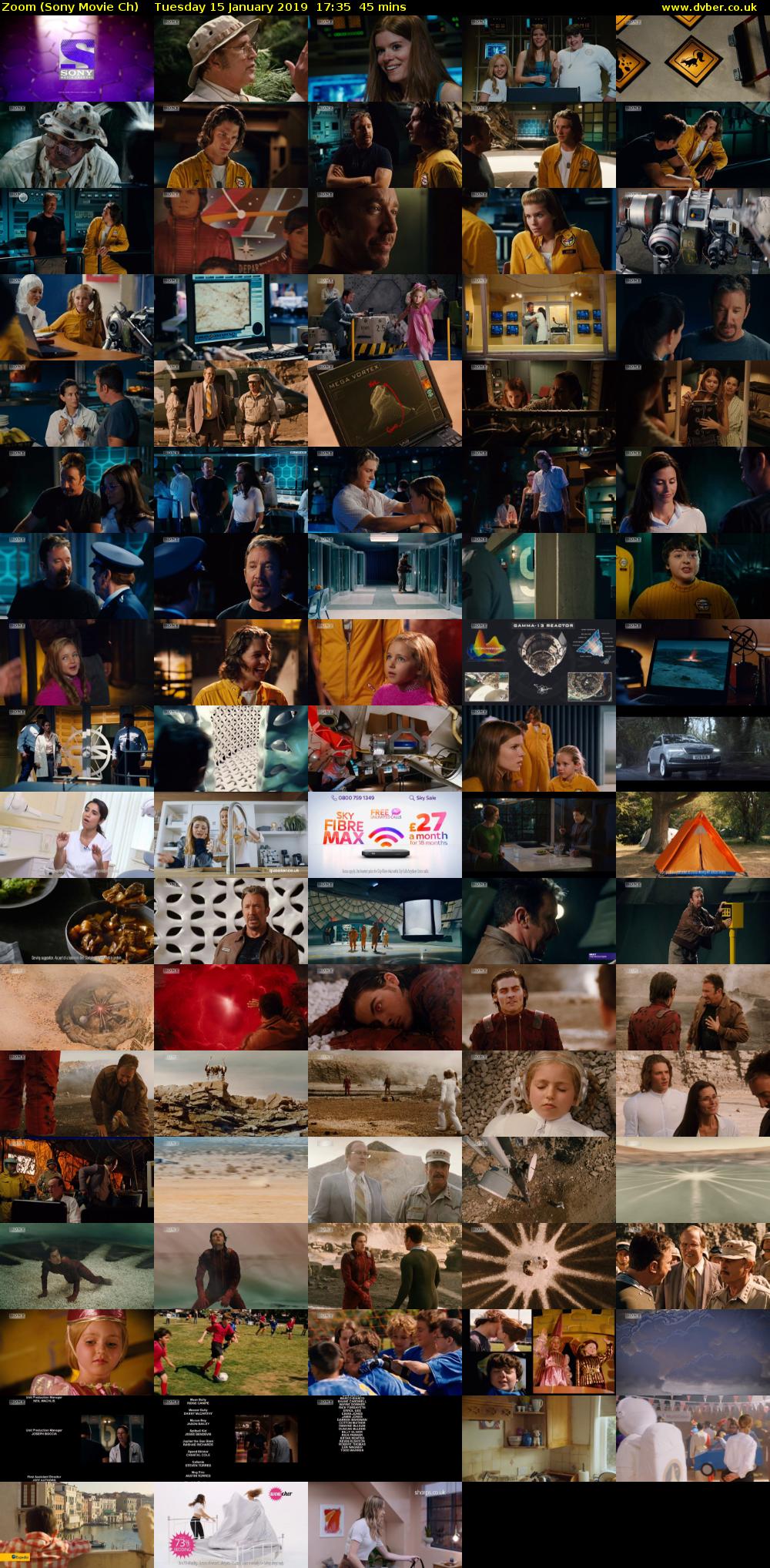 Zoom (Sony Movie Ch) Tuesday 15 January 2019 17:35 - 18:20