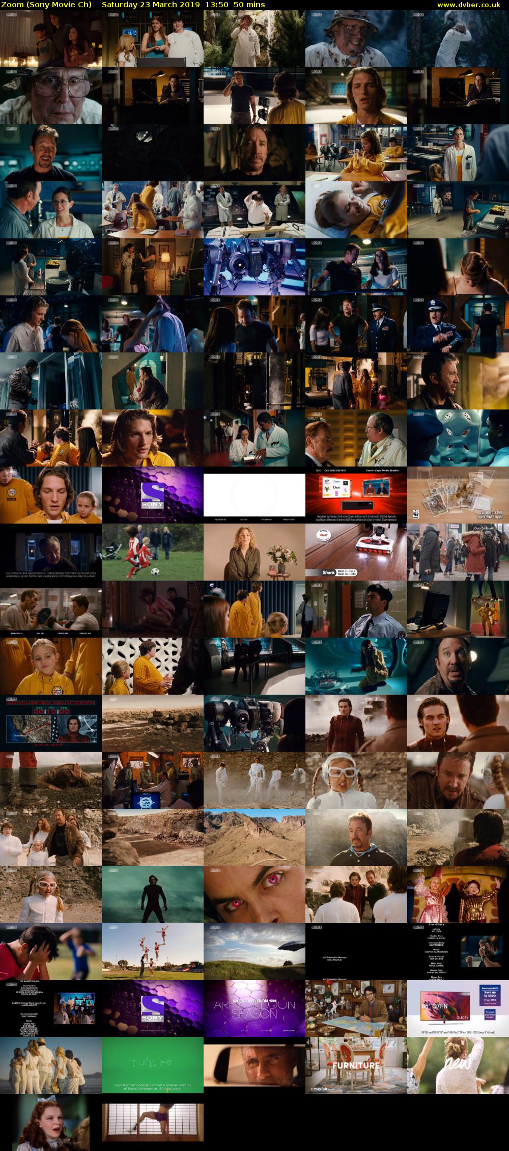 Zoom (Sony Movie Ch) Saturday 23 March 2019 13:50 - 14:40