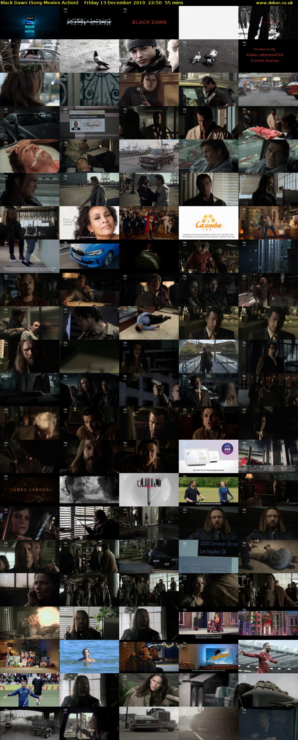 Black Dawn (Sony Movies Action) Friday 13 December 2019 22:50 - 23:45