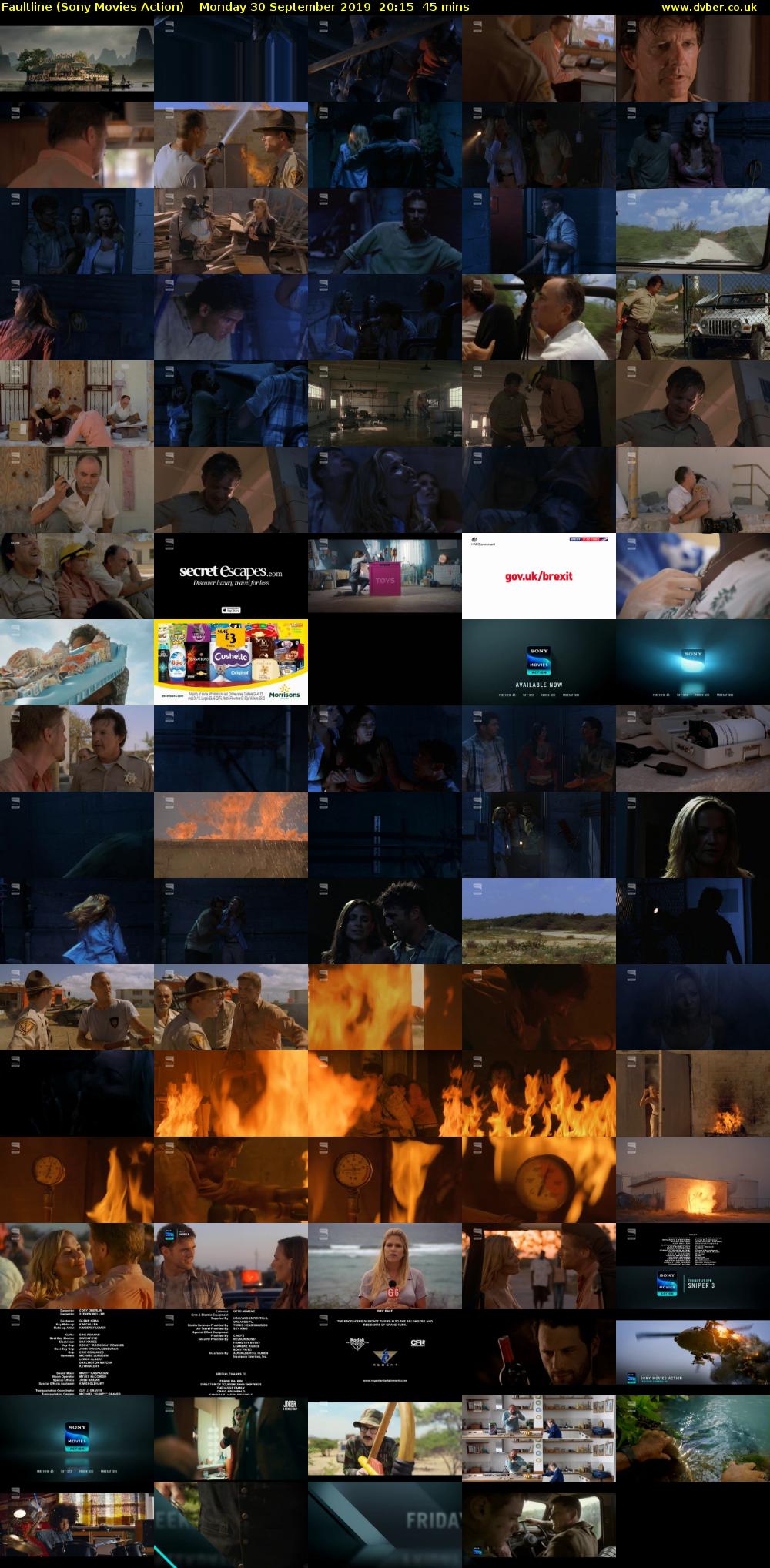 Faultline (Sony Movies Action) Monday 30 September 2019 20:15 - 21:00