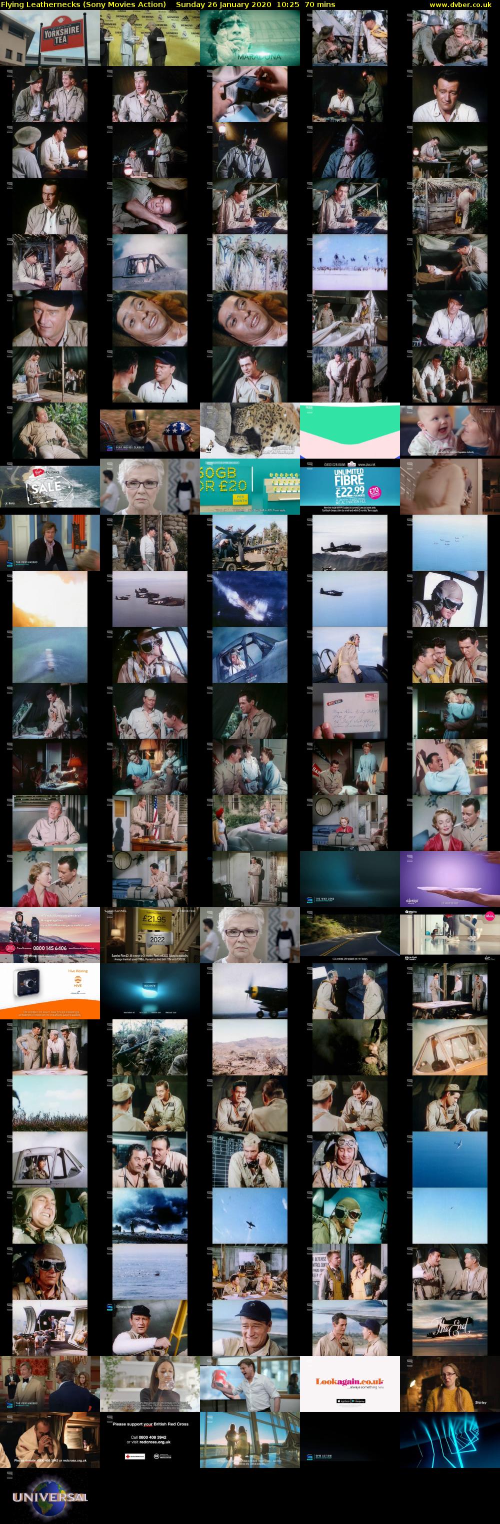 Flying Leathernecks (Sony Movies Action) Sunday 26 January 2020 10:25 - 11:35