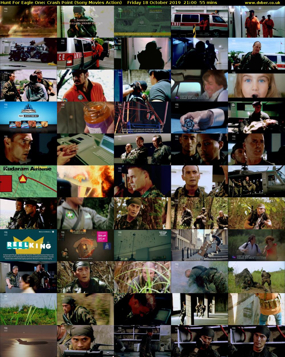 Hunt For Eagle One: Crash Point (Sony Movies Action) Friday 18 October 2019 21:00 - 21:55