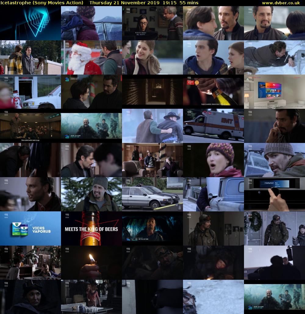 Icetastrophe (Sony Movies Action) Thursday 21 November 2019 19:15 - 20:10