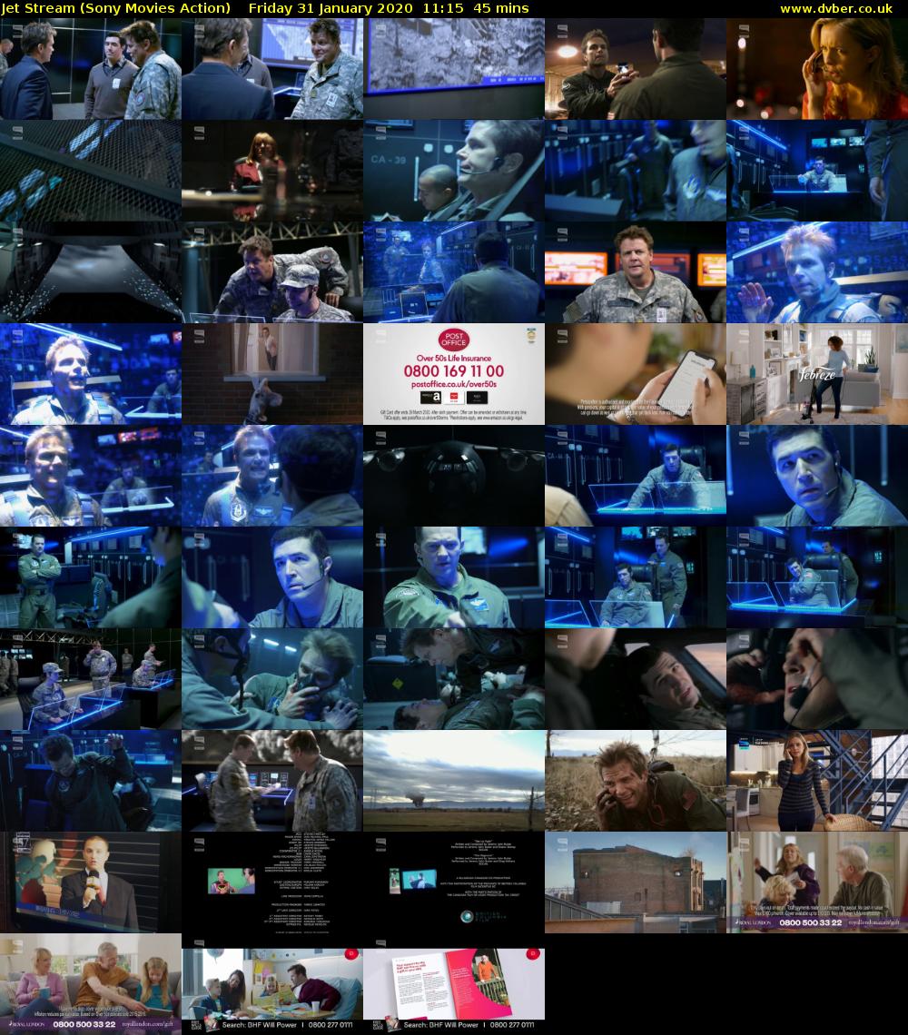 Jet Stream (Sony Movies Action) Friday 31 January 2020 11:15 - 12:00