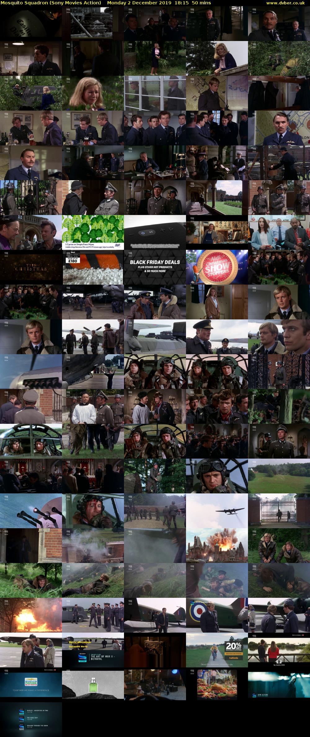 Mosquito Squadron (Sony Movies Action) Monday 2 December 2019 18:15 - 19:05