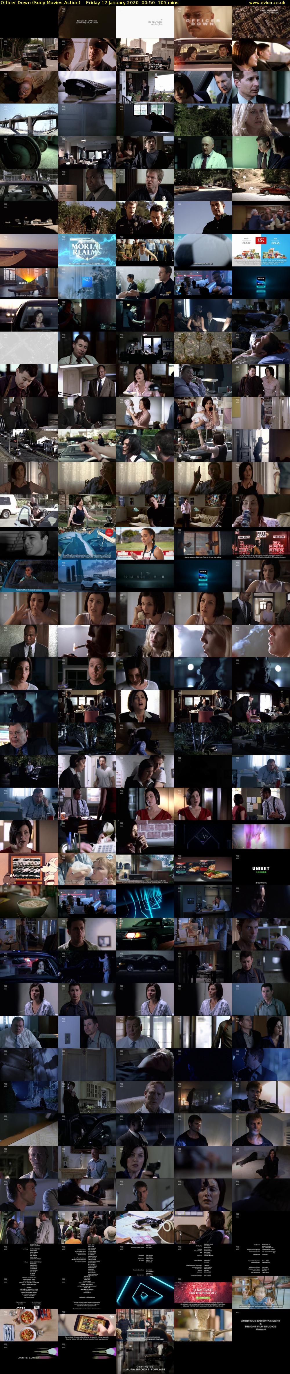 Officer Down (Sony Movies Action) Friday 17 January 2020 00:50 - 02:35